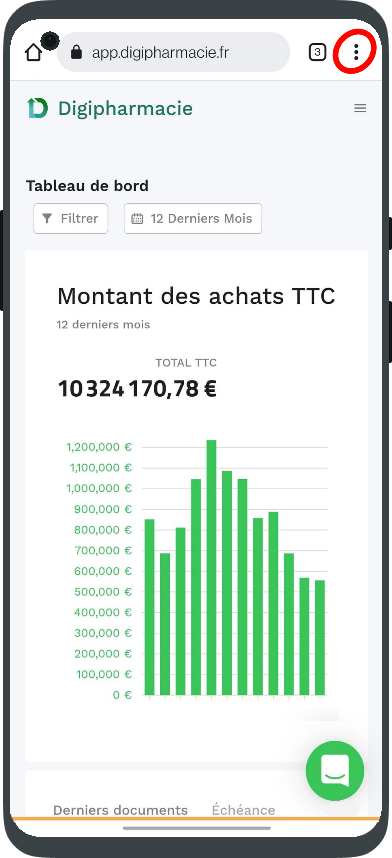 Ouvrez les paramètres Chrome
